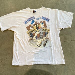 Tasmanian devil looney tunes character LA DODGERS